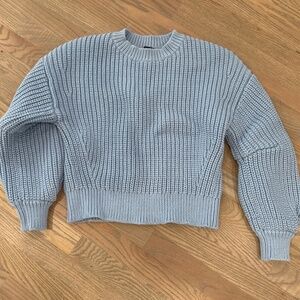 Banana Republic sky blue chunky sweater. Size M